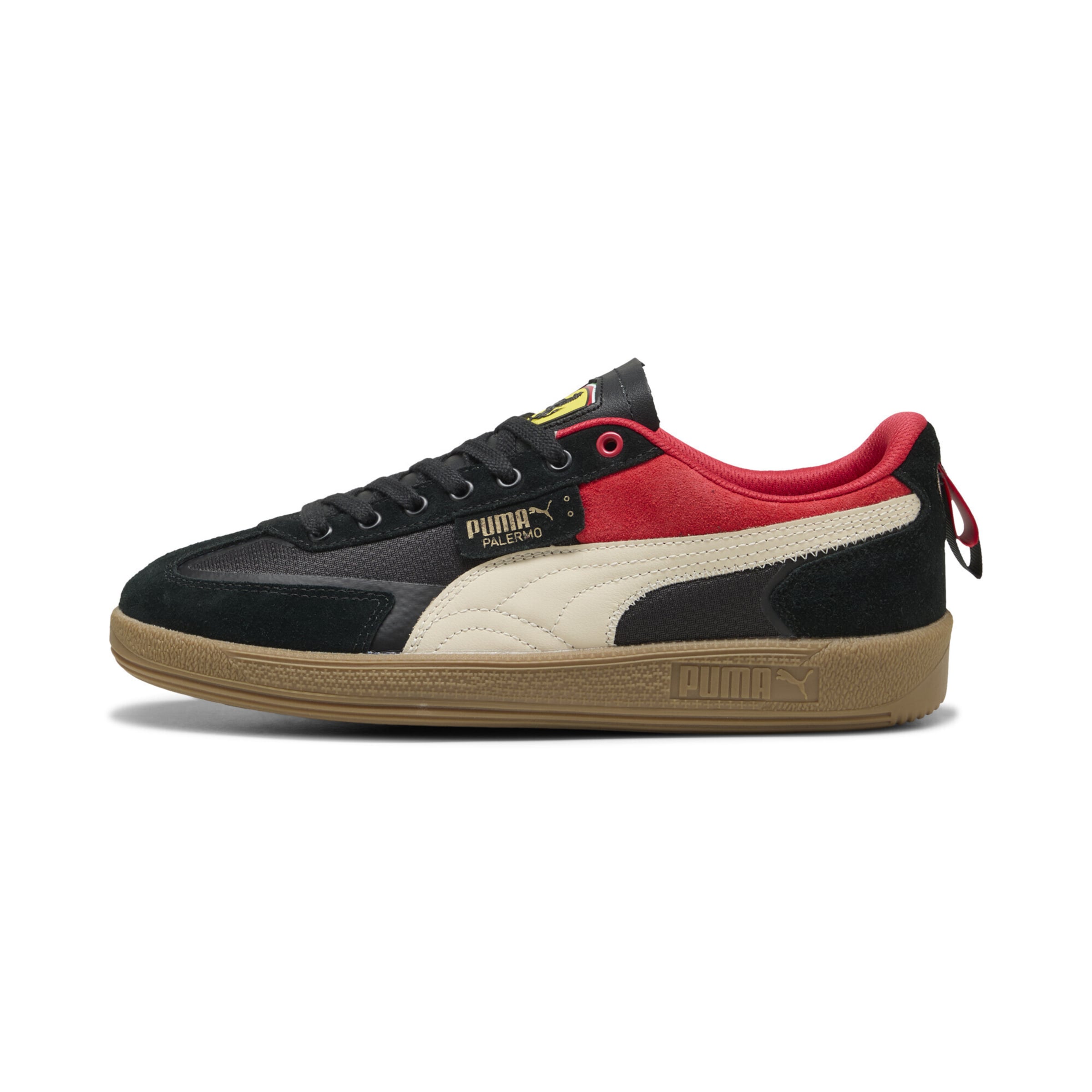 PUMA Platform trainers 'Scuderia Ferrari Palermo' in Black: front