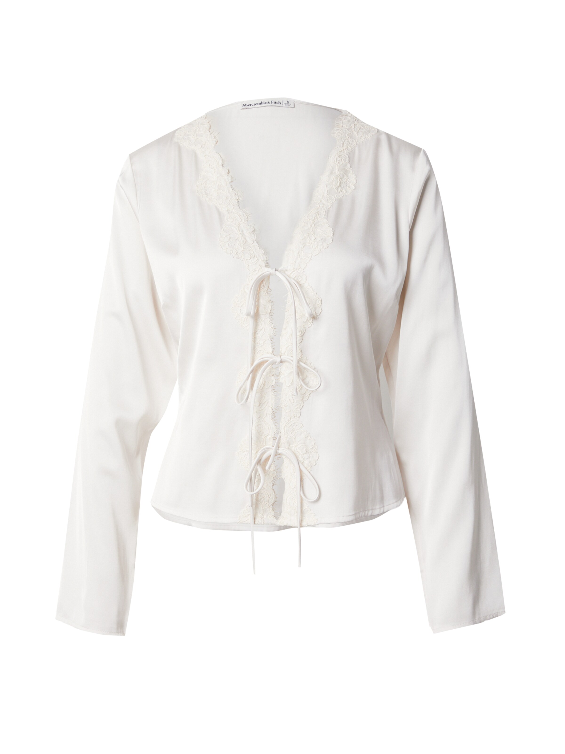 Abercrombie & Fitch Pluus, värv beež: eest vaates