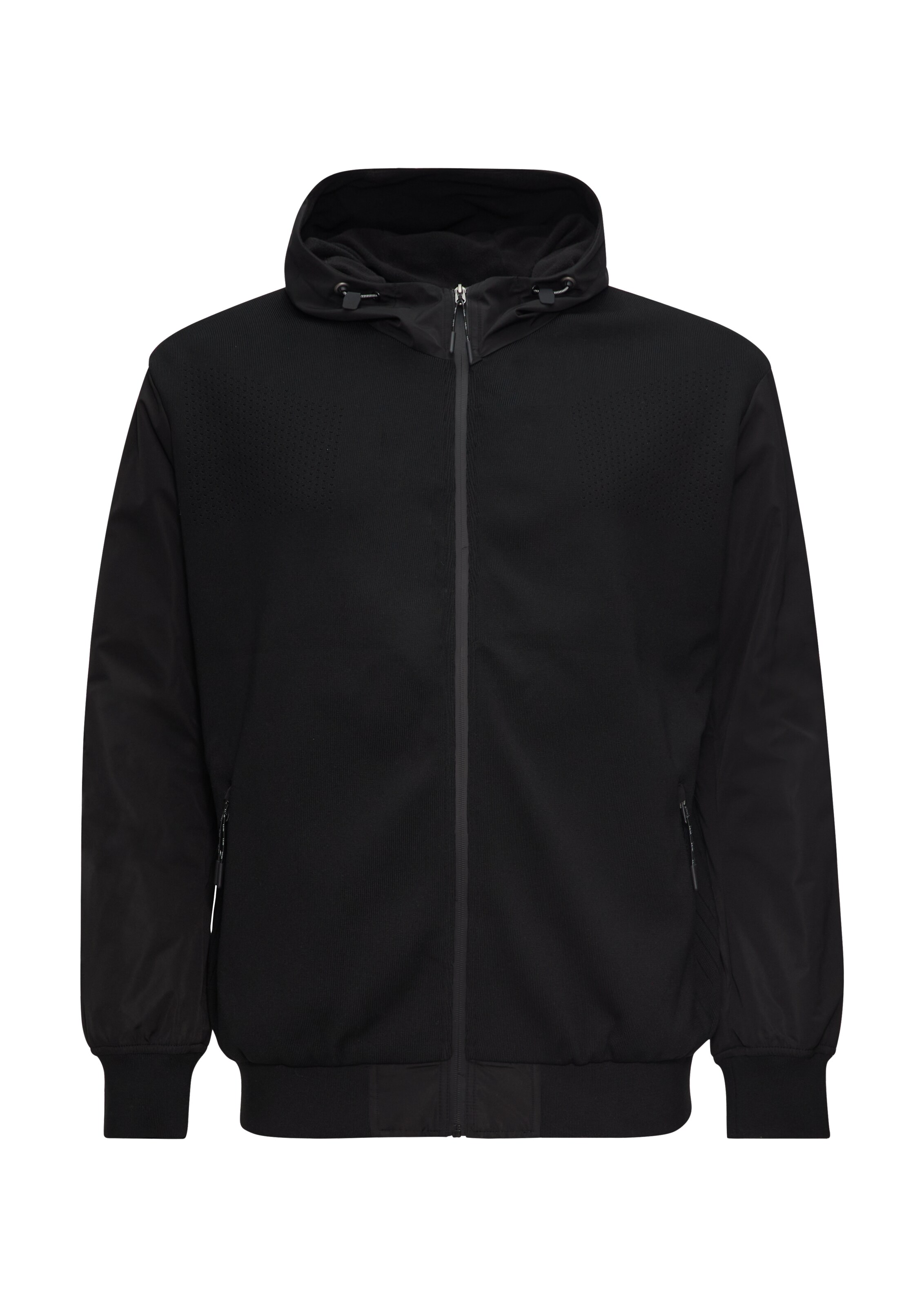 s.Oliver Übergangsjacke in Schwarz: Vorderseite