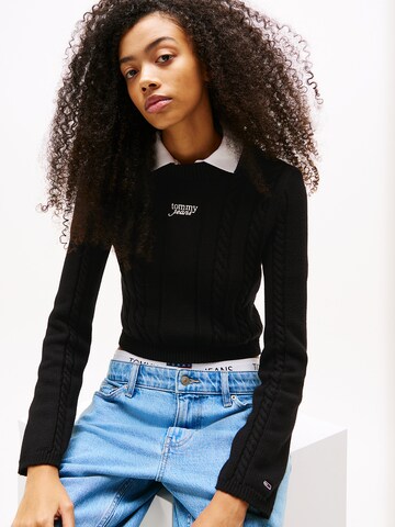 Tommy Jeans Trui in Zwart