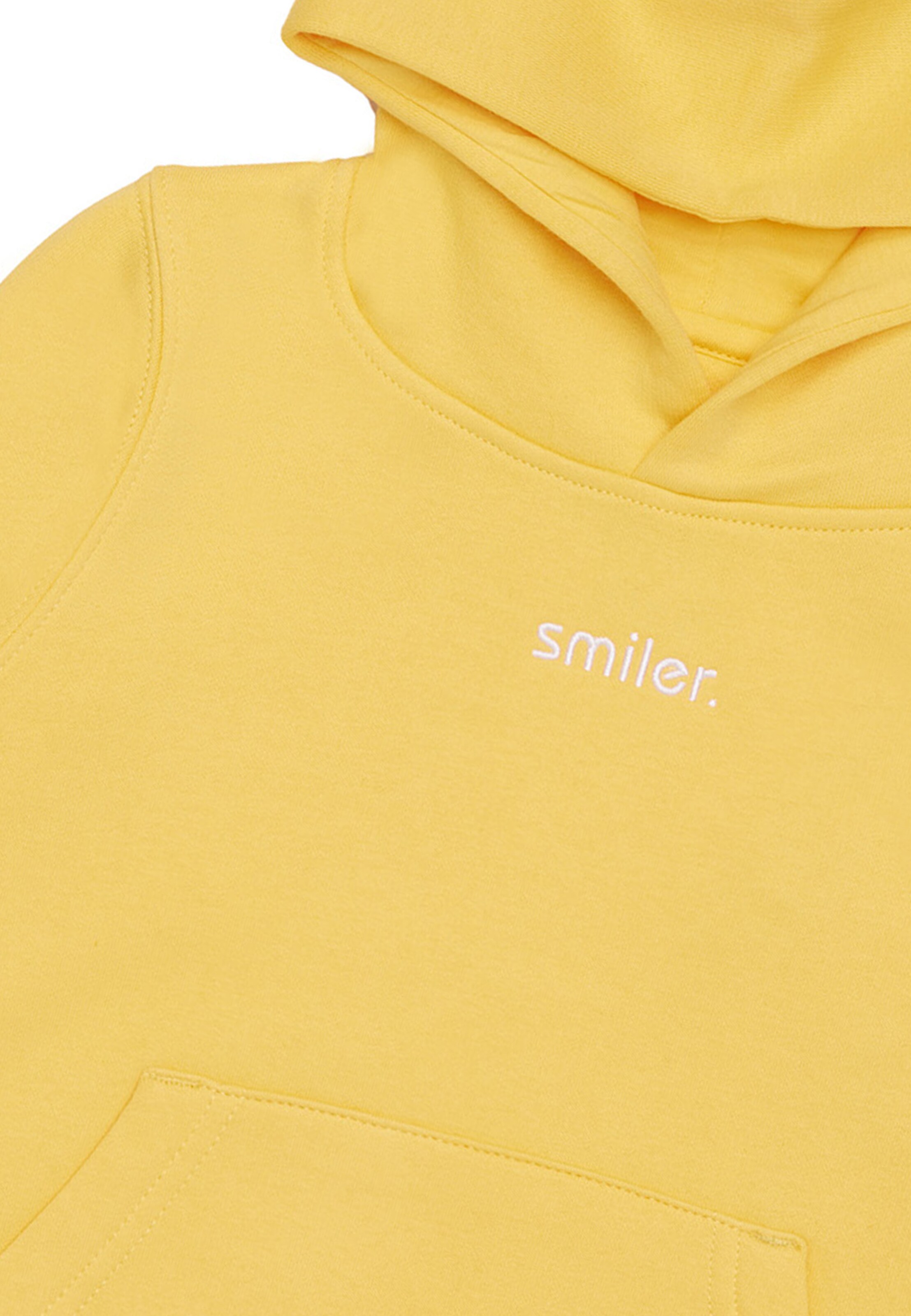 smiler. Sweatshirt in Yellow