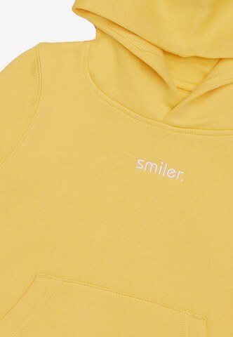 smiler. Sweatshirt in Gelb