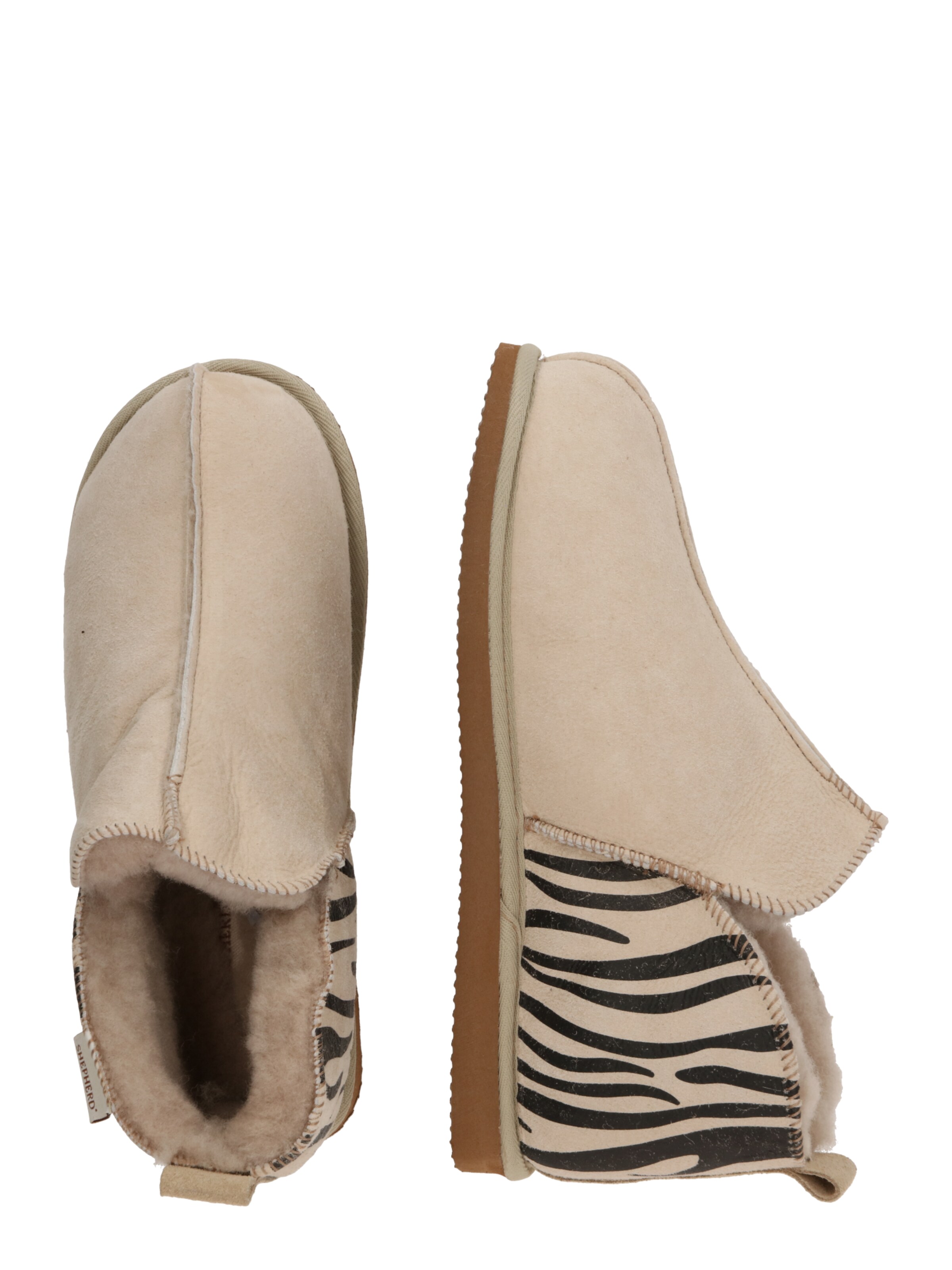 SHEPHERD Hjemmesko 'Annie' i beige