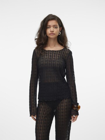 VERO MODA Top 'SOF' in Zwart: voorkant
