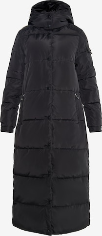 Manteau d’hiver 'Pryam' usha WHITE LABEL en noir : devant
