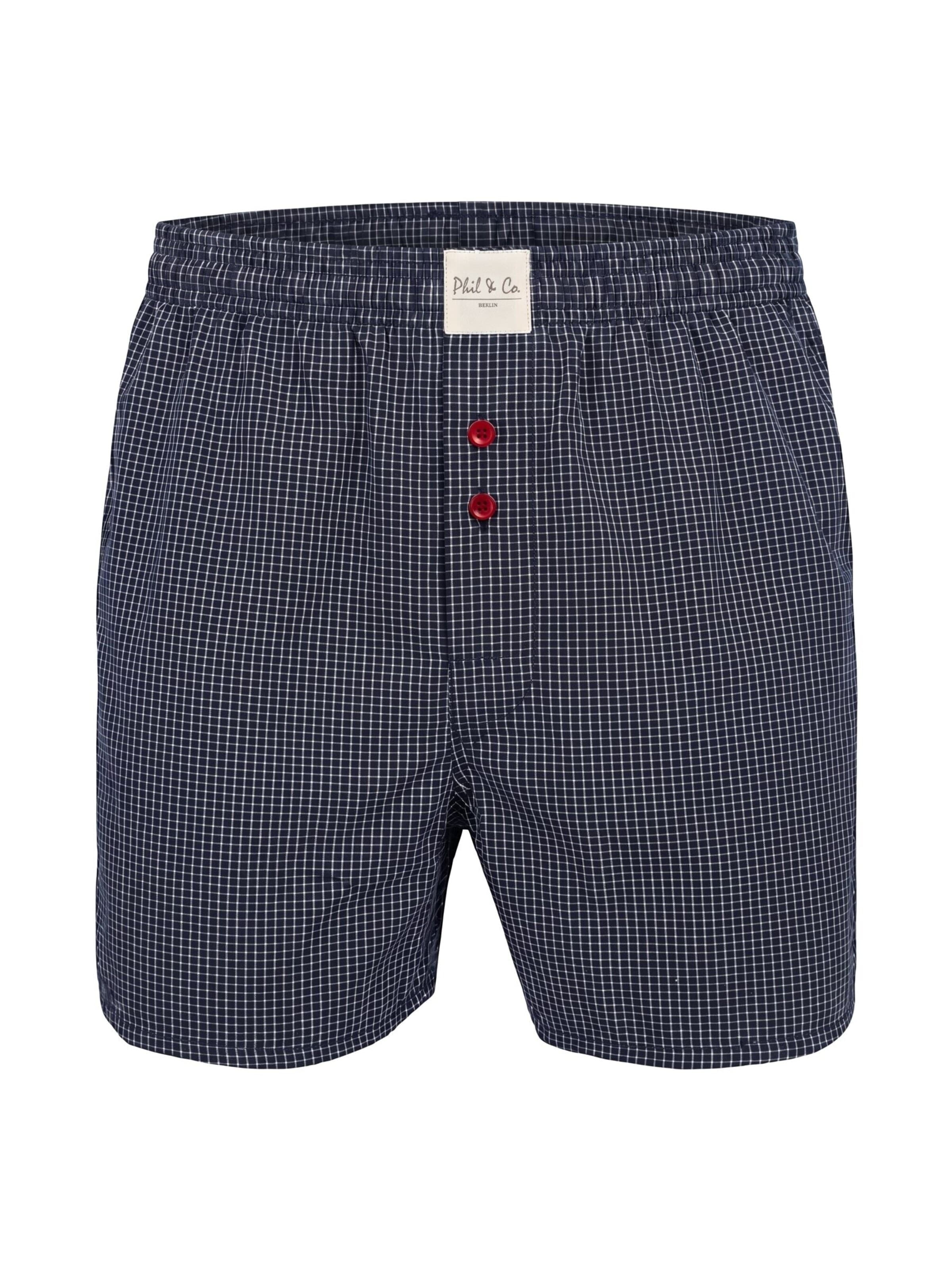 Phil & Co. Berlin Boxershorts in Gemengde kleuren