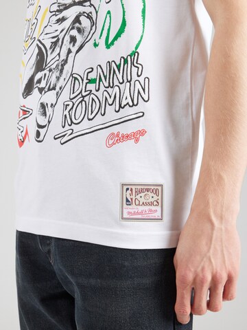 Mitchell & Ness - Camisa 'NBA Bulls - Rodman' em branco