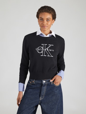 Calvin Klein Jeans Regular Sweater in Black