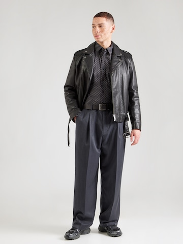 s.Oliver Regular fit Overhemd in Zwart