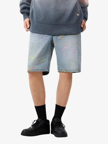 Evisu - Regular Calças de ganga em azul: frente