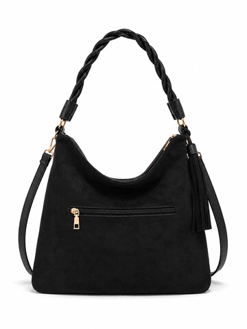 COLLEZIONE ALESSANDRO Shoulder Bag 'Patchwork' in Black
