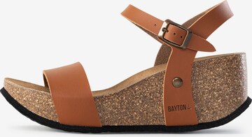 Bayton Sandal 'Toledo' i brun: framsida