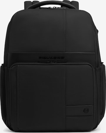 Piquadro Rucksack in Schwarz: Vorderseite