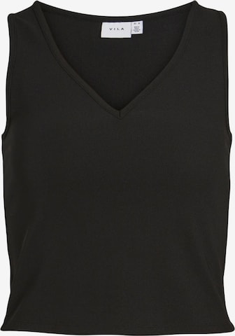 VILA Top 'KIA' in Black: front