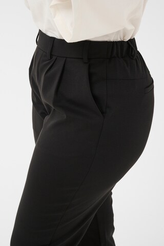 Regular Pantalon 'Jenna' KAFFE CURVE en noir
