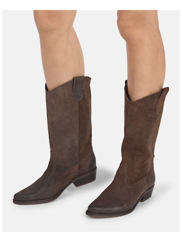 FELMINI Cowboy boot in Brown: front