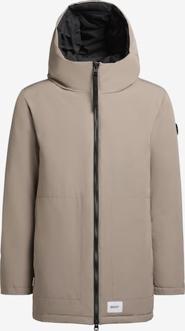 Veste mi-saison 'Adan' khujo en gris : devant