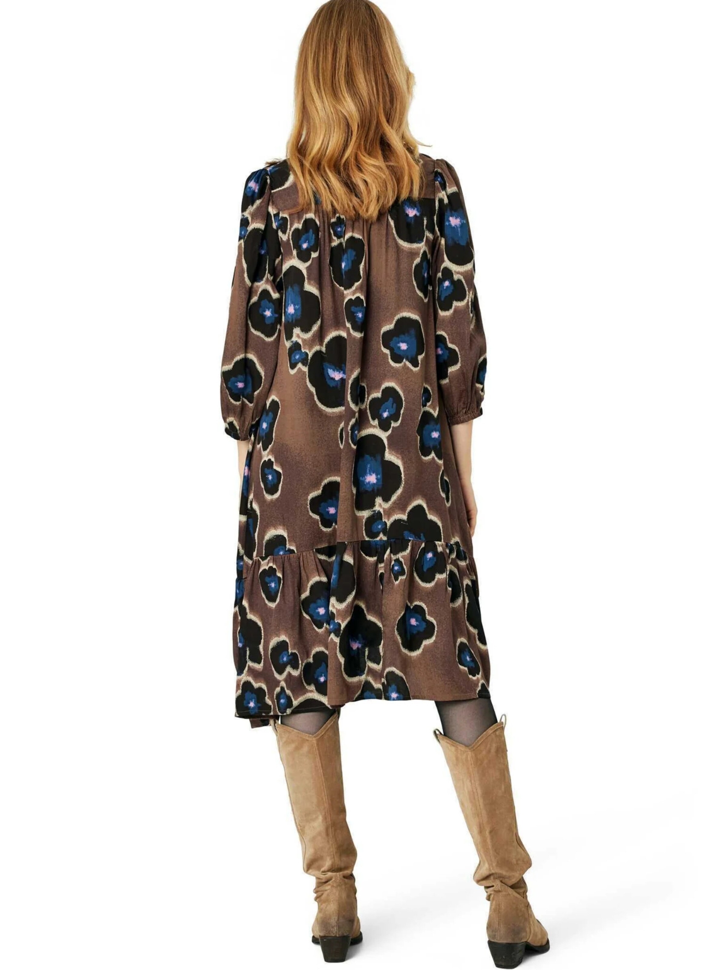 Noa Noa Dress 'Anna' in Brown