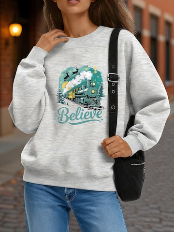 GORHEY Trui in Grijs: voorkant