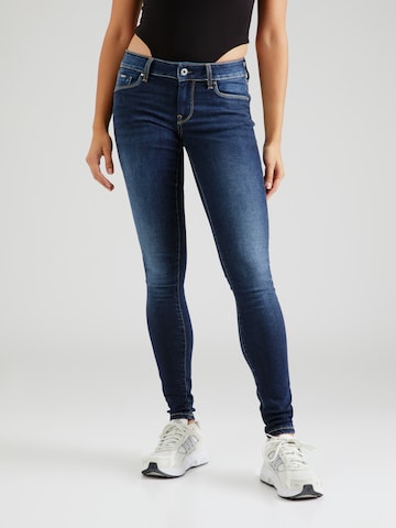 Pepe Jeans - Skinny Calças de ganga 'SOHO' em azul: frente