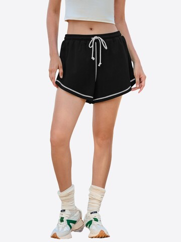 Imily Bela Loosefit Nadrág - fekete: elől