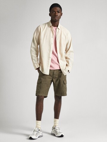 smėlio Pepe Jeans Standartinis modelis Marškiniai 'PAYTTON'