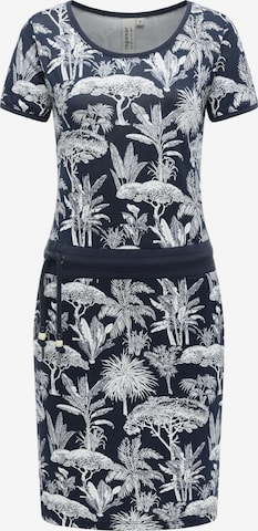 Robe d’été 'Baomi Tropic Youmodo' Ragwear en bleu : devant