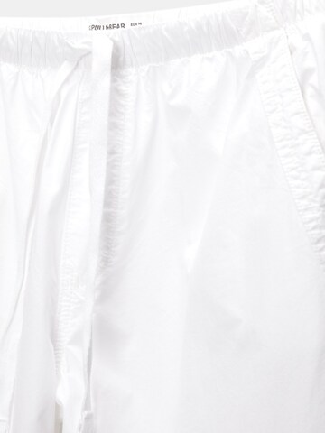 Pull&Bear Loosefit Bukser i hvid