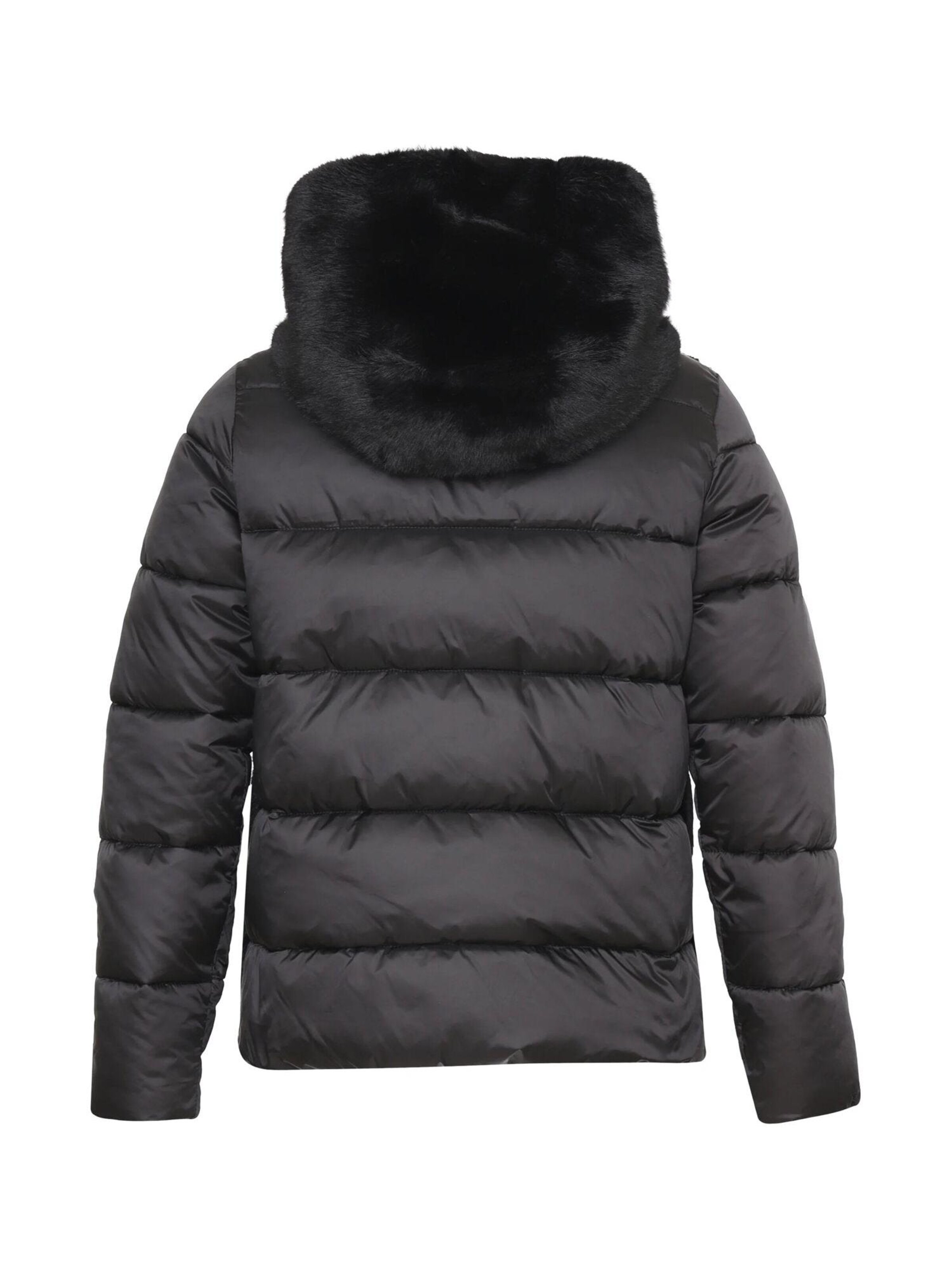 BOMBOOGIE Winterjacke 'FURRY'‌‌ in Schwarz