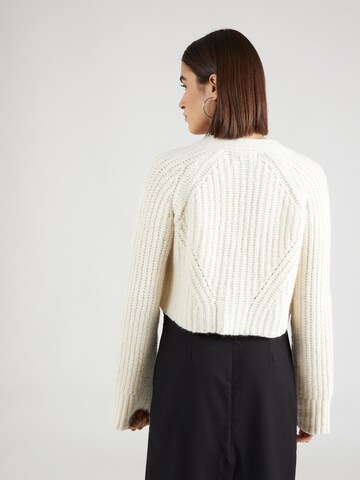 OH APRIL Knit Cardigan 'Fia' in Beige