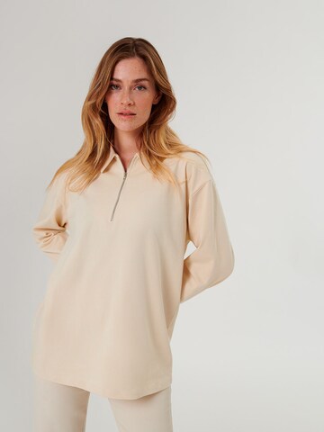 ABOUT YOU x Swalina&Linus Shirt 'Taha' (GOTS) in Beige