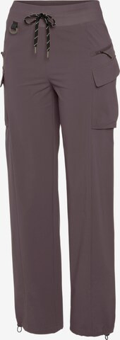 regular Pantaloni per outdoor di LASCANA ACTIVE in grigio