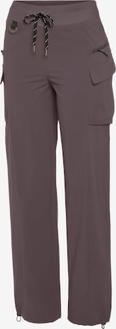 Regular Pantalon outdoor LASCANA ACTIVE en gris