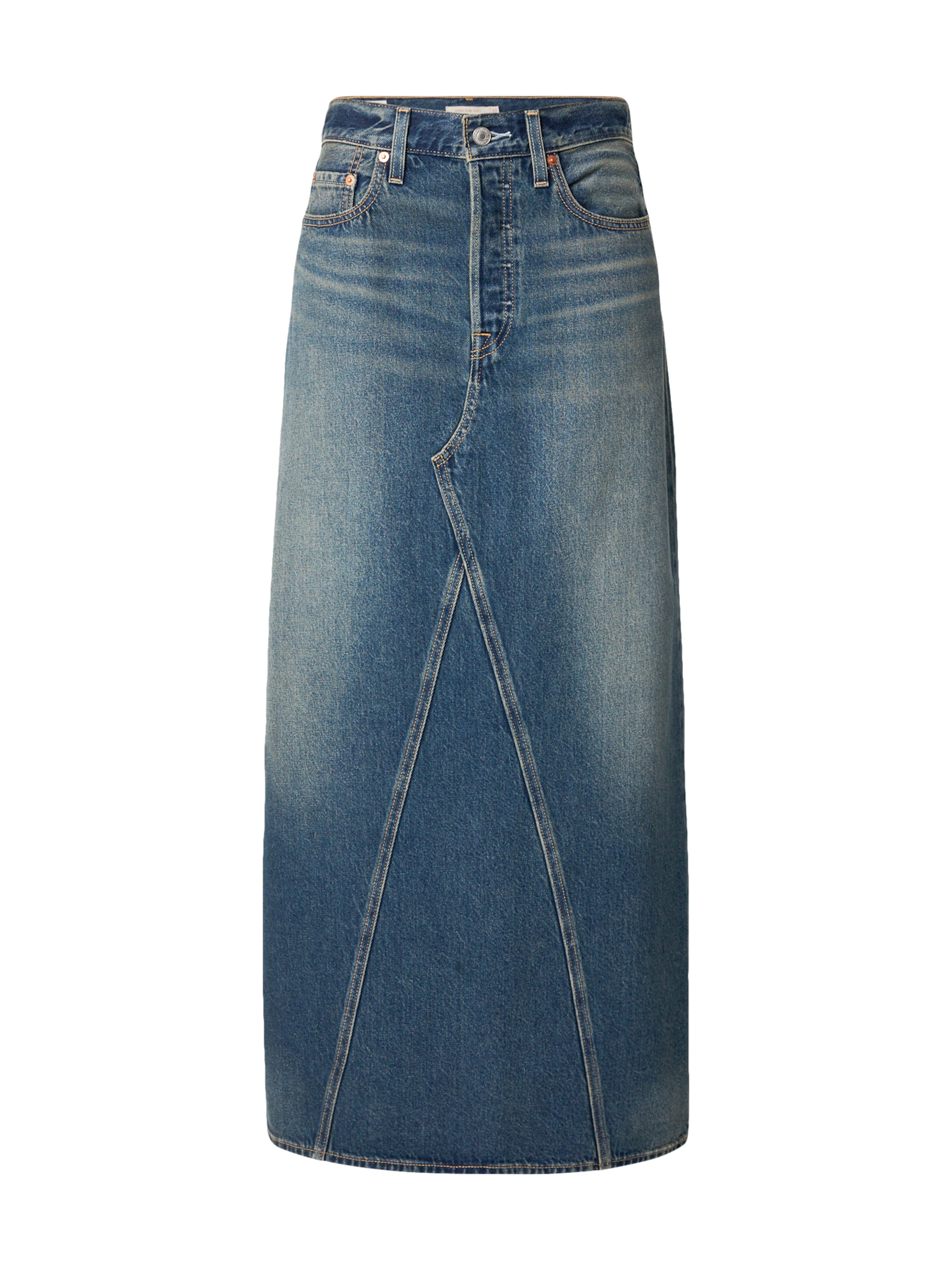 Jupe &#x27;Long Skirt&#x27; LEVI&#x27;S ® en bleu : devant