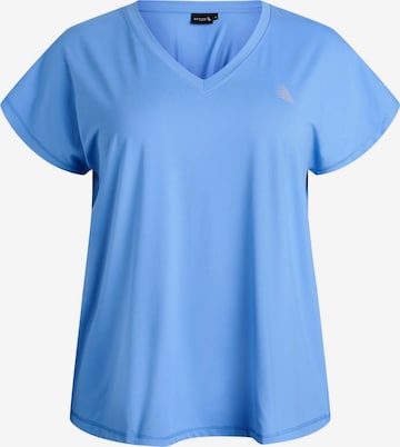 Active by Zizzi Функциональная футболка в Синий: спереди