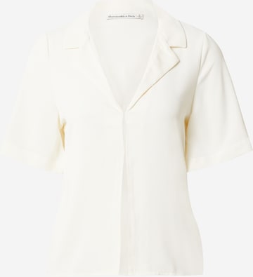 Abercrombie & Fitch Bluse i hvit: forside
