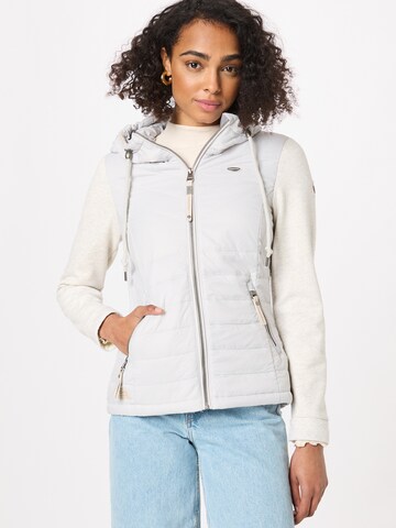 Ragwear Between-season jacket 'LUCINDA' in Grey: front