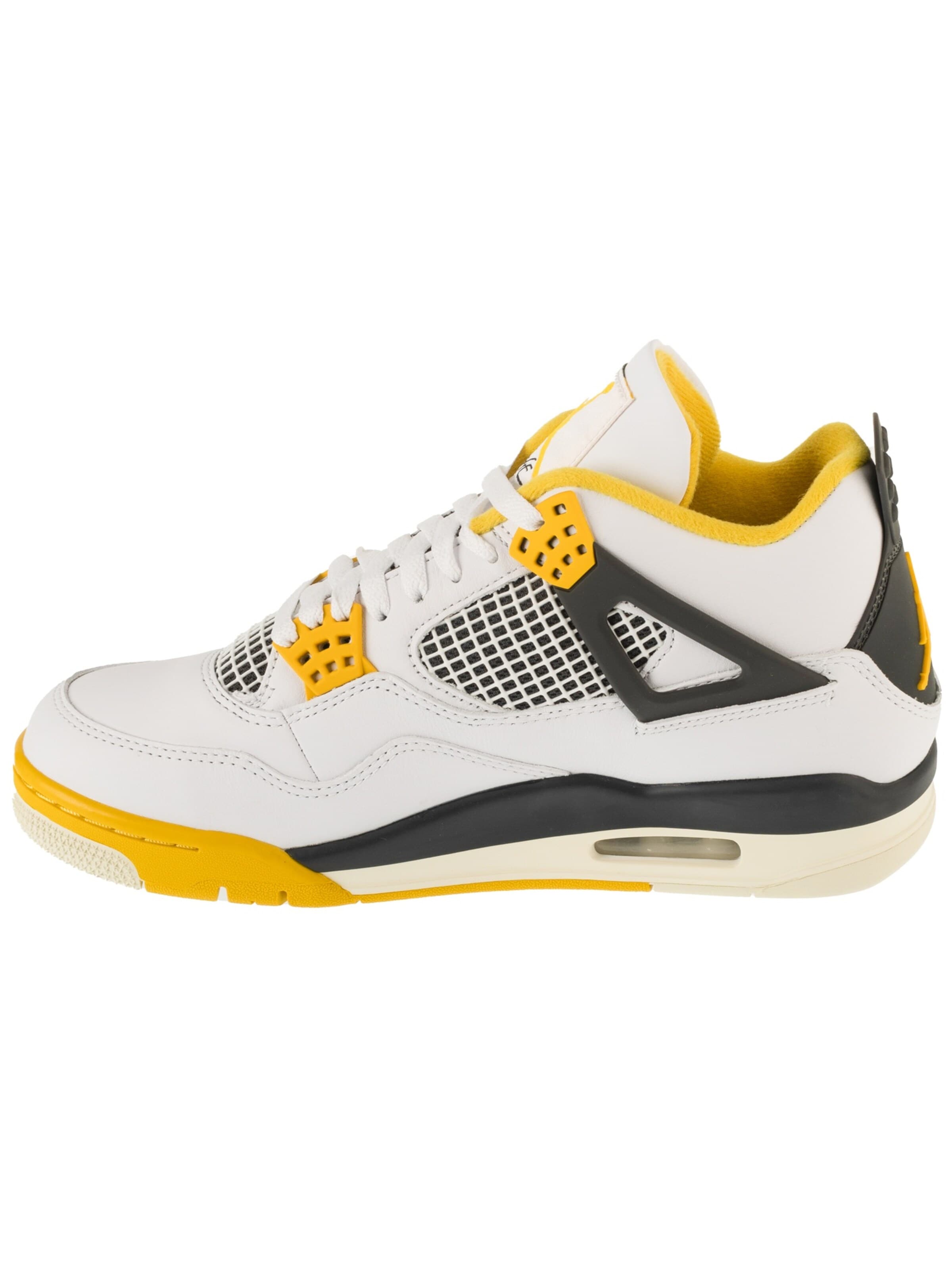 Baskets basses 'Air Jordan 4 Retro' Jordan en blanc
