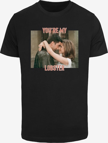 ABSOLUTE CULT T-Shirt 'Friends - You're My Lobster' in Schwarz: predná strana