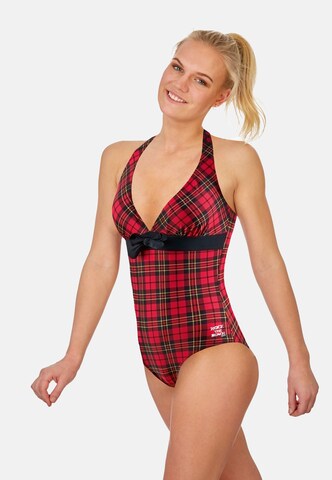 BECO the world of aquasports Badeanzug in Rot