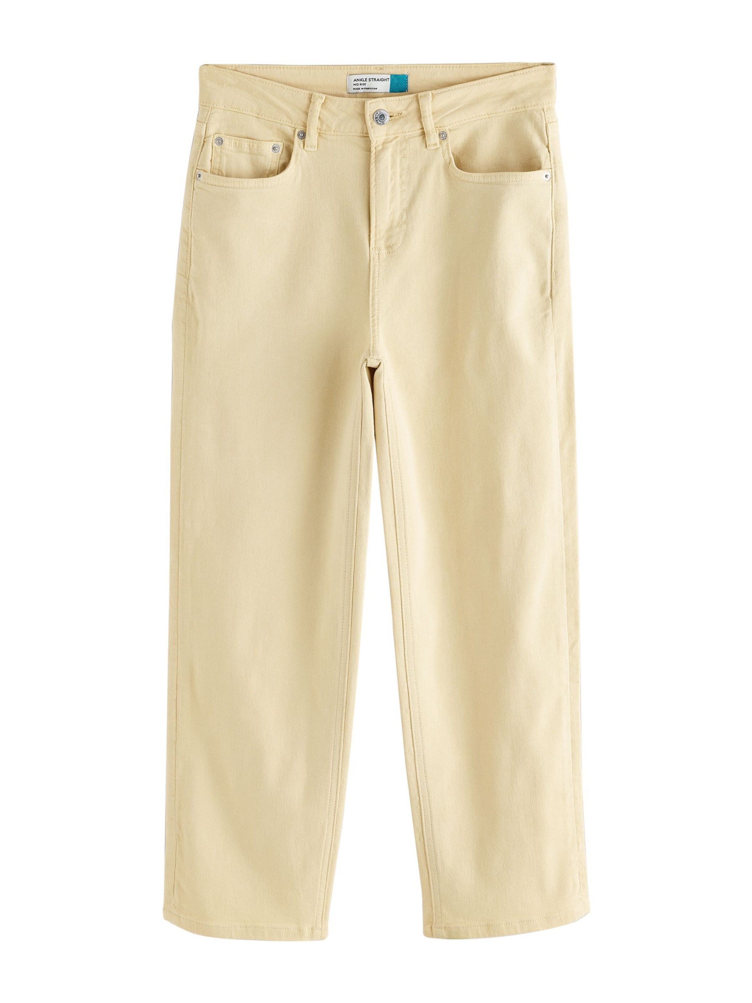 Next Джинсы в Желтый: спереди