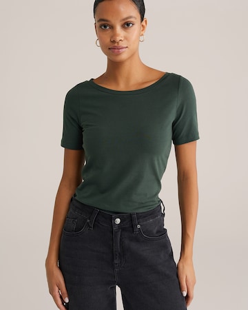WE Fashion Shirt in Green: front