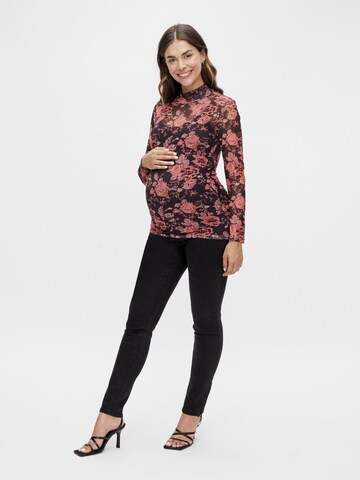 MAMALICIOUS Shirt 'Sharon' in Red