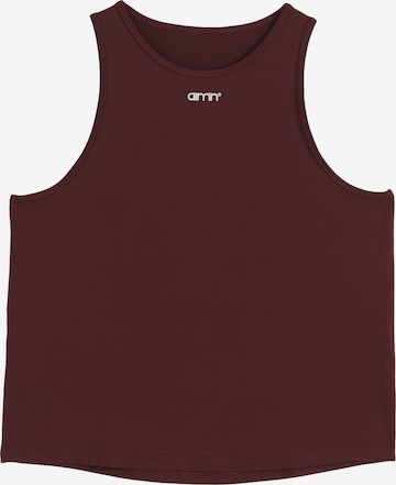 Aim'n Sporttop in Rot: Vorderseite