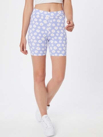Skinny Leggings de la Cotton On pe mov: față