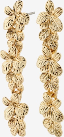 Boucles d'oreilles 'Charmaine' Pilgrim en or : devant