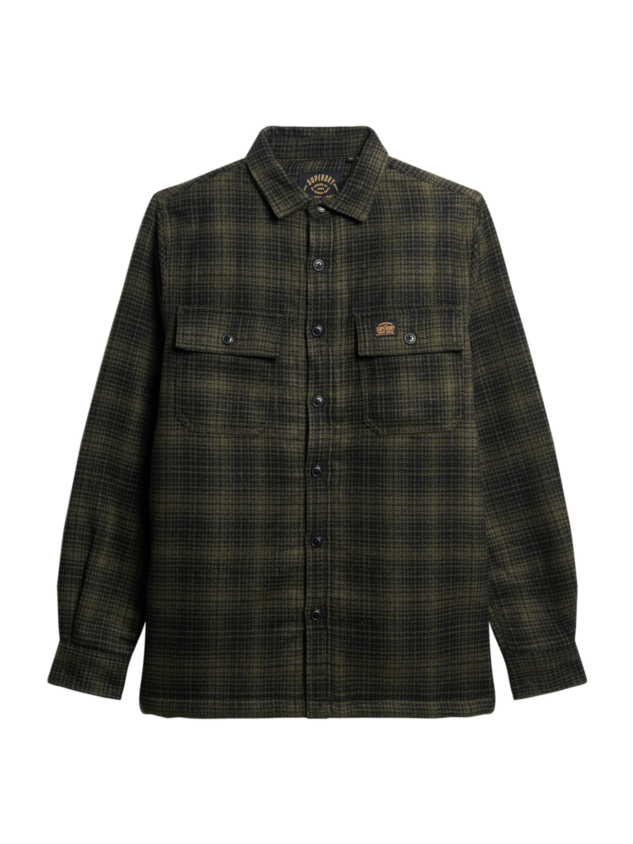 Superdry Jacke 'Miller' in Grün: Vorderseite