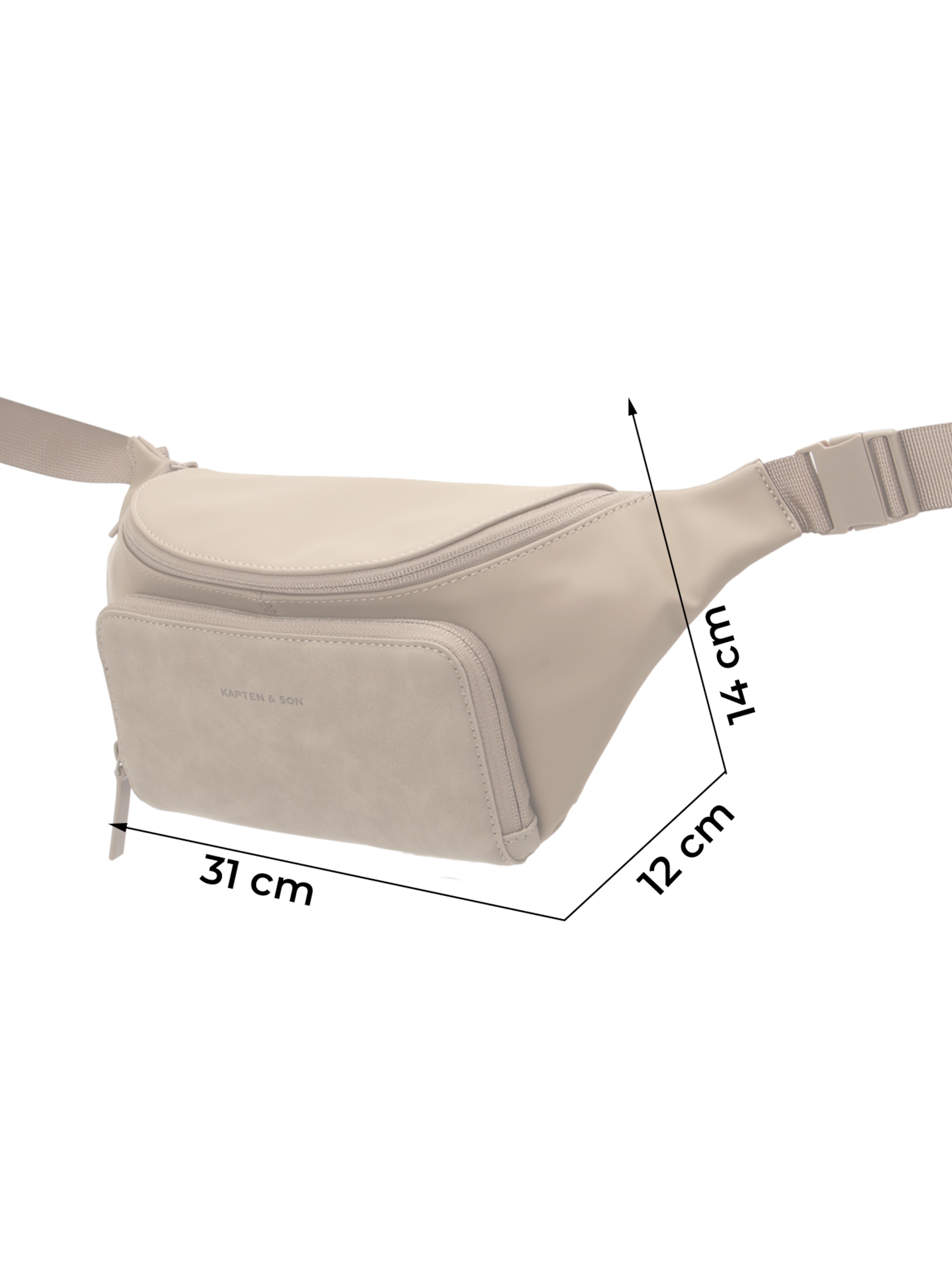 Kapten & Son Axelremsväska 'Bali ' i brun