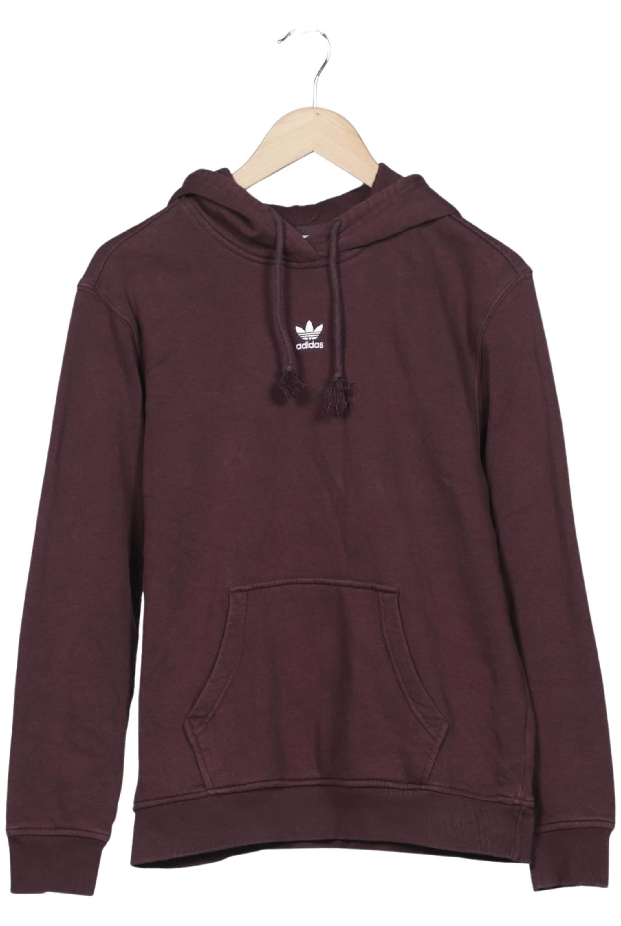 ADIDAS ORIGINALS Kapuzenpullover L in Rot: Vorderseite