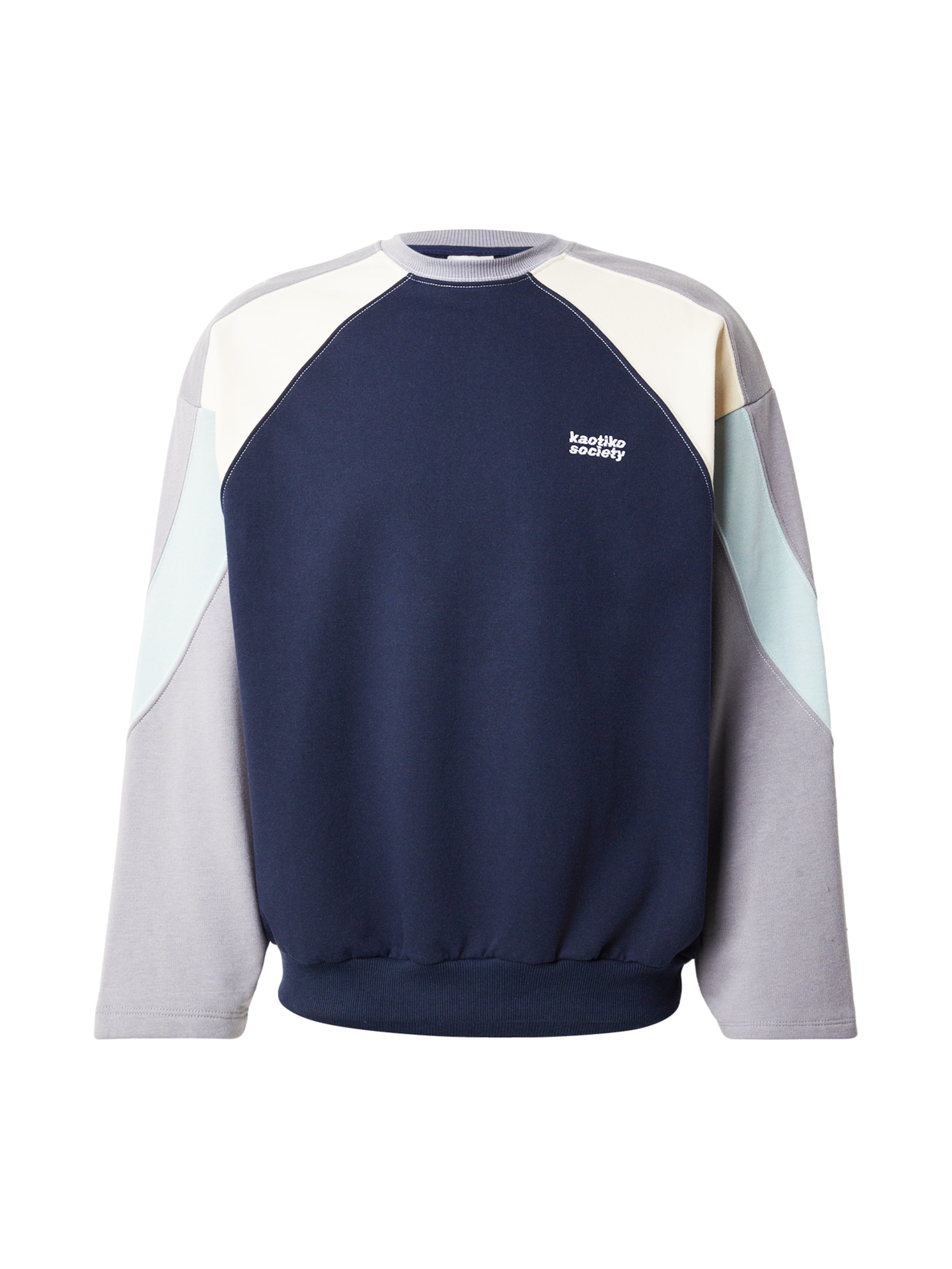 Kaotiko Bluzka sportowa 'JACKSON' w kolorze niebieski: przód